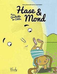 Hase und mond - hase, lustige